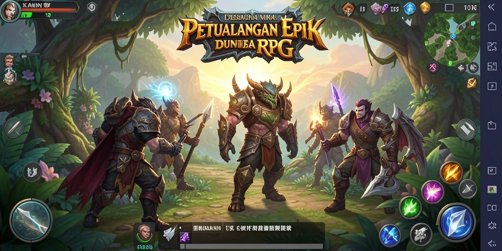 Tampilan menarik gameplay RPG 2739 dengan petualangan dan pertempuran seru.