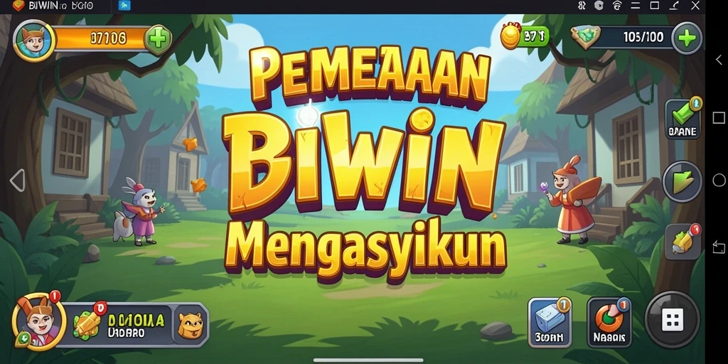 Tampilan gameplay menarik dari BIWIN yang menyajikan keseruan idle.
