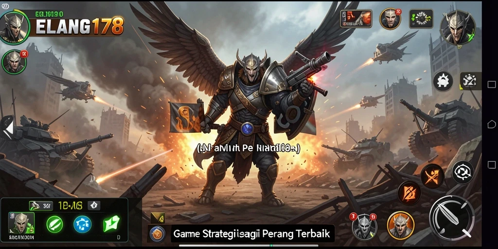 Tangkapan layar gameplay ELANG178 dengan aksi strategi seru.