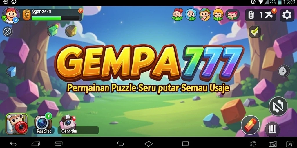 Tampilan gameplay menarik dan menantang dari GEMPA777.