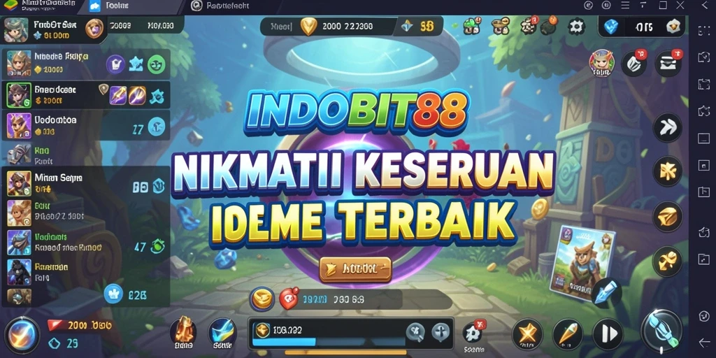Screenshot gameplay <strong>INDOBIT88</strong> yang menampilkan cara bermain Idle yang menarik.