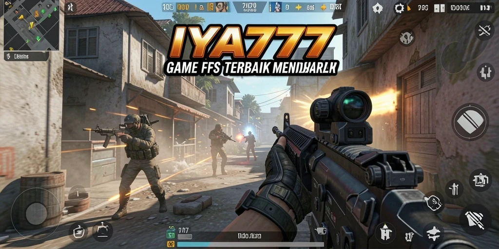 Tampilan gameplay IYA777 yang menegangkan dan seru di arena pertempuran.