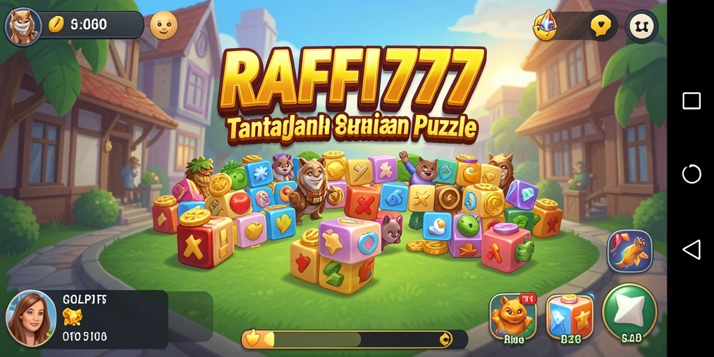 Tampilan gameplay seru di RAFFI777 dengan berbagai teka-teki.