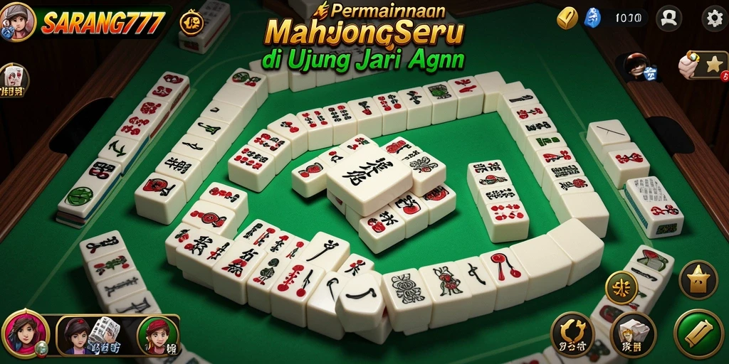 Menampilkan gameplay Mahjong yang menarik dan menantang.